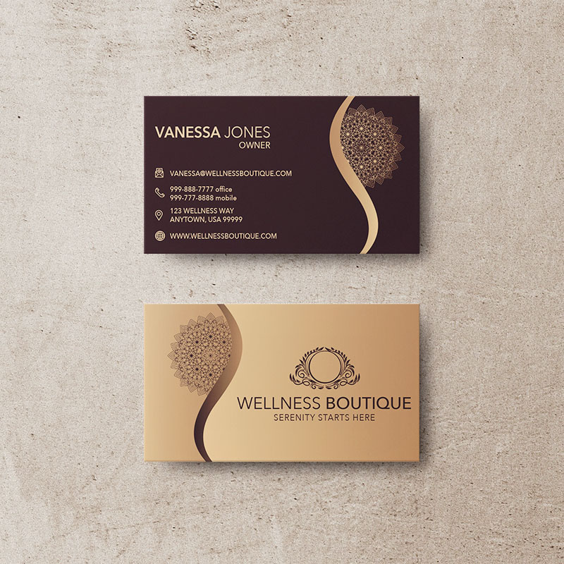 Business Cards - Wellness