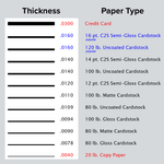 Paper Thickness