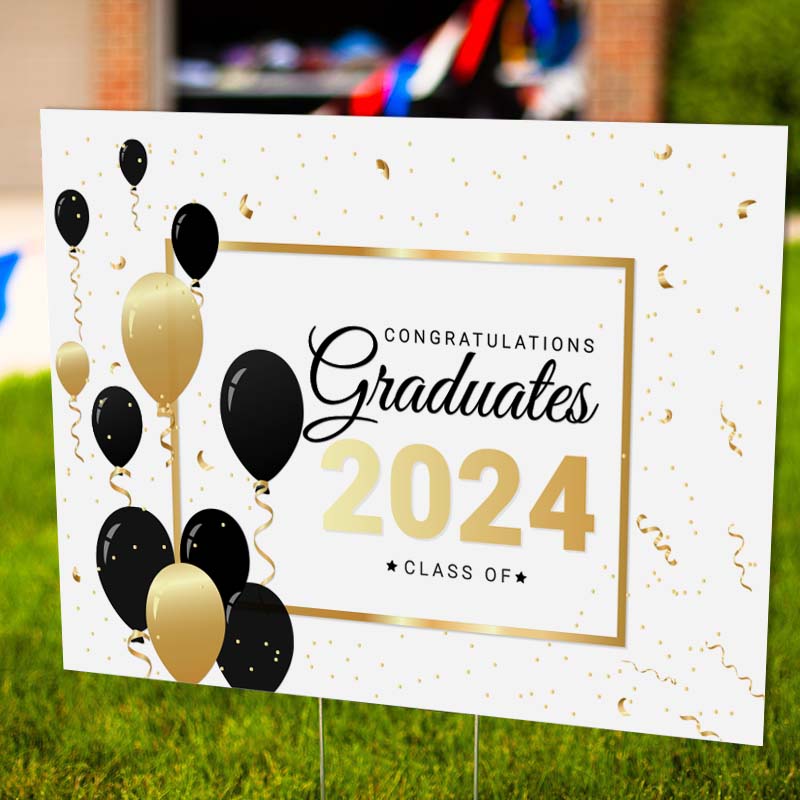 Graduation Yard Sign