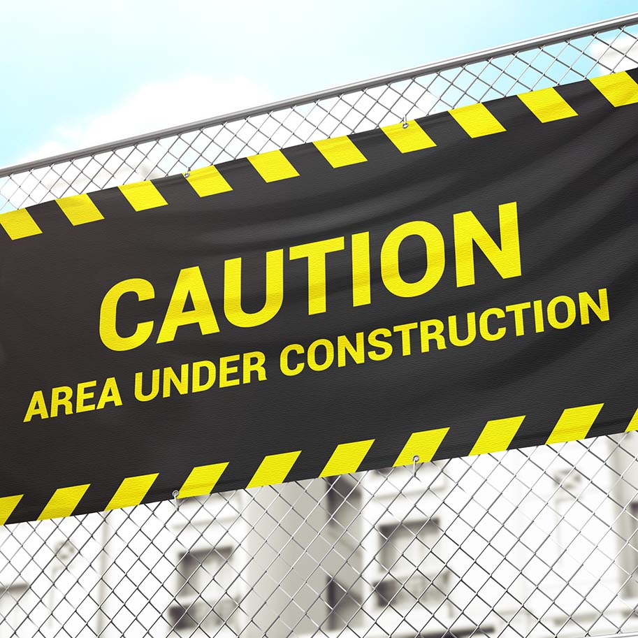 Caution Area Under Construction